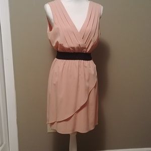 Beautiful flowing pink Charlotte Russe dress.